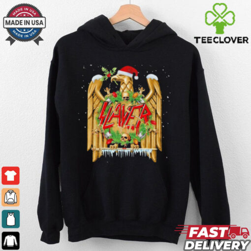 Official Slayer Holiday Eagle Christmas Style Signature Symbols 2024 Shirt