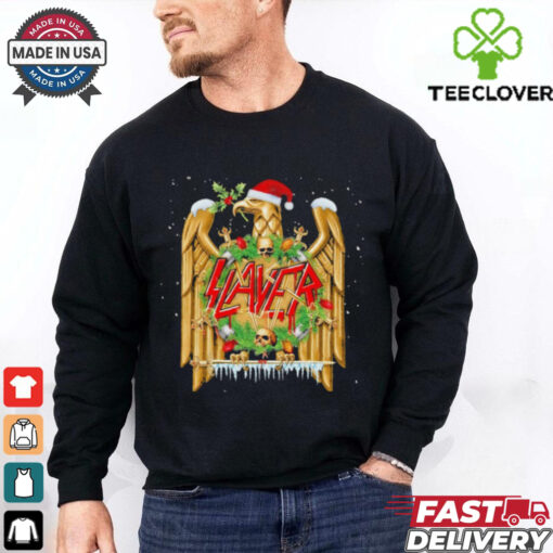 Official Slayer Holiday Eagle Christmas Style Signature Symbols 2024 Shirt