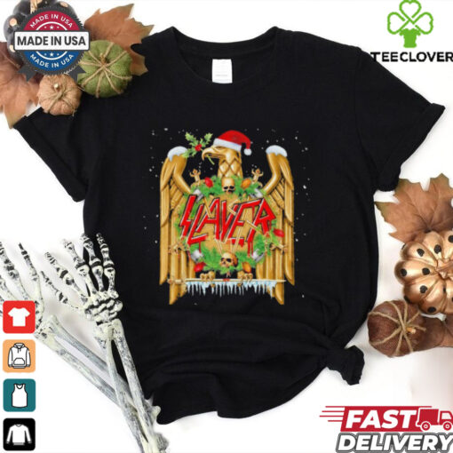 Official Slayer Holiday Eagle Christmas Style Signature Symbols 2024 Shirt
