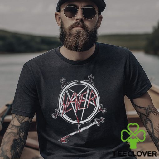 Official Slayer Swords Pentagram Logo hoodie, sweater, longsleeve, shirt v-neck, t-shirt