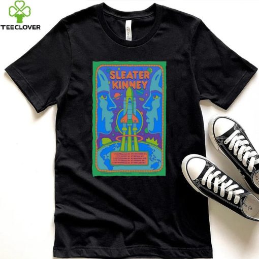 Official Sleater Kinney North American Tour 2024 Poster Shirt