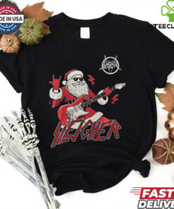 Official Sleigher Powered By Metal Music 2024 Christmas Shirt