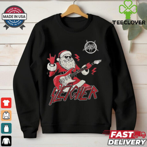 Official Sleigher Powered By Metal Music 2024 Christmas Shirt