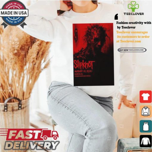 Official Slipknot Aug 10 2024 Freedom Mortgage Pavilion in Camden NJ Poster Unisex T Shirt
