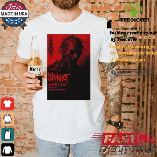 Official Slipknot Aug 10 2024 Freedom Mortgage Pavilion in Camden NJ Poster Unisex T Shirt