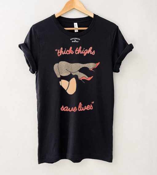 Official Slushcult X Snackboyz Thick Thighs Black Shirt
