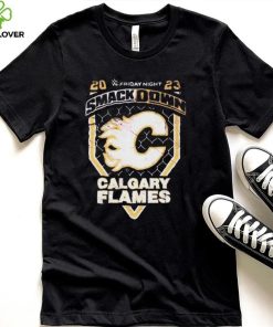Official Smackdown X Calgary Flames Shirt 1 Official Smackdown X Calgary Flames Shirt