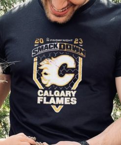 Official Smackdown X Calgary Flames Shirt 2 Official Smackdown X Calgary Flames Shirt