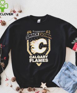 Official Smackdown X Calgary Flames Shirt 3 Official Smackdown X Calgary Flames Shirt
