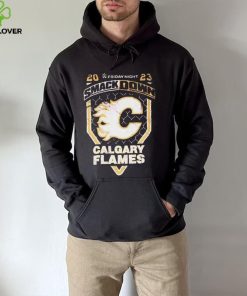 Official Smackdown X Calgary Flames Shirt 4 Official Smackdown X Calgary Flames Shirt