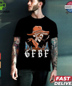 Official Smoking Cowboy We Ain’t Cowboy GF BF Shirt