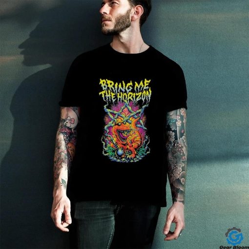Official Smoking Dinosaur Bring Me The Horizon T Shirt