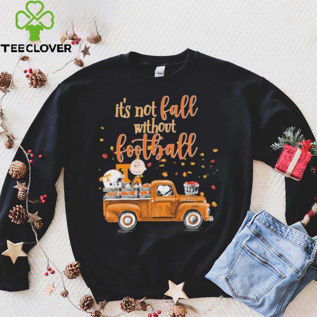 Official Snoopy And Charlie Brown Tennessee Volunteers It’s Not Fall Without Football Shirt Official Snoopy And Charlie Brown Tennessee Volunteers It’s Not Fall Without Football Shirt