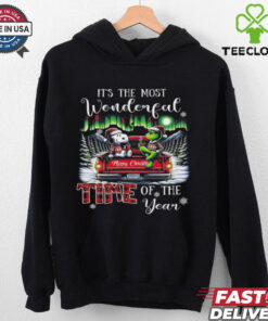 Official Snoopy And Grinch It’s The Most Wonderful Time Of The Year Christmas Shirt