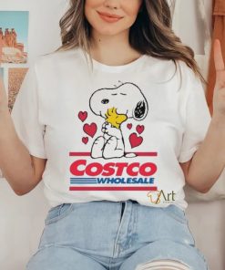 Official Snoopy And Woodstock Loves Costco Wholesale Logo Shirt