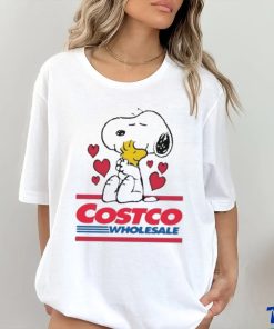 Official Snoopy And Woodstock Loves Costco Wholesale Logo Shirt