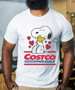 Official Snoopy And Woodstock Loves Costco Wholesale Logo Shirt