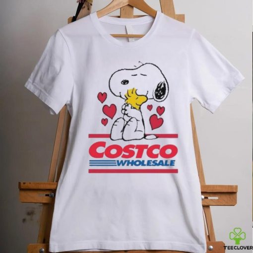 Official Snoopy And Woodstock Loves Costco Wholesale Logo Shirt