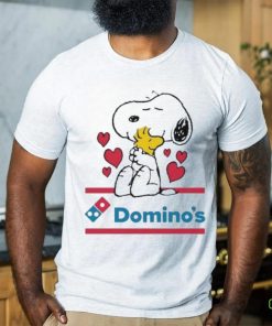 Official Snoopy And Woodstock Loves Domino’s Logo Shirt