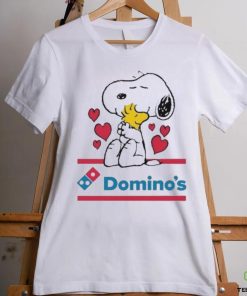 Official Snoopy And Woodstock Loves Domino’s Logo Shirt