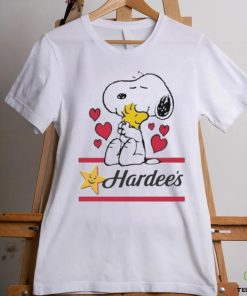 Official Snoopy And Woodstock Loves Hardee’s Logo Shirt