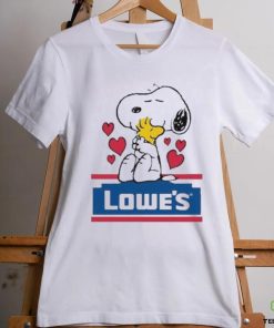 Official Snoopy And Woodstock Loves Lowe’s Logo Shirt