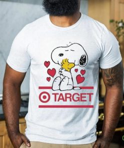 Official Snoopy And Woodstock Loves Target Logo Shirt