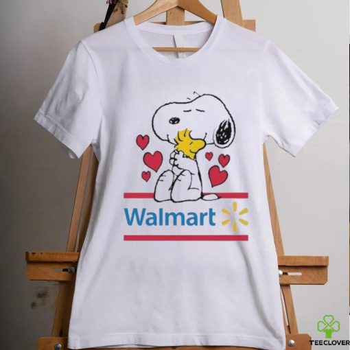 Official Snoopy And Woodstock Loves Walmart Logo Shirt