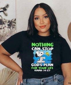 Official Snoopy And Woodstock Nothing Can Stop God’s Plan For Your Life shirt