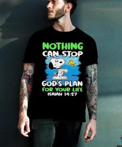 Official Snoopy And Woodstock Nothing Can Stop God’s Plan For Your Life shirt
