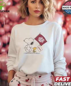 Official Snoopy And Woodstock Peanuts x UMass Flags t hoodie, sweater, longsleeve, shirt v-neck, t-shirt