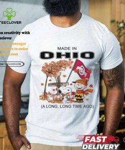 Official Snoopy Charlie Brown Made In Ohio A Long Long Time Ago T Shirt 2 Official Snoopy Charlie Brown Made In Ohio A Long Long Time Ago T Shirt