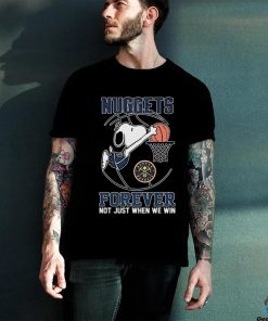 Official Snoopy Denver Nuggets Dunk Forever Not Just When We Win Shirt