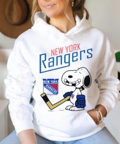 Official Snoopy Fan New York Rangers Hockey T Shirts