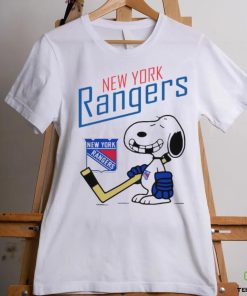Official Snoopy Fan New York Rangers Hockey T Shirts