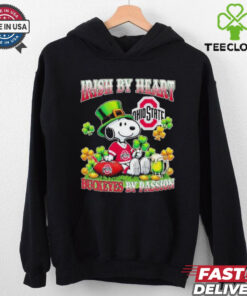 Official Snoopy Irish By Heart Ohio State Buckeyes By Passion T Shirt