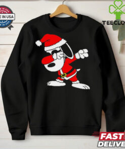 Official Snoopy Joe Cool Stay Stylish Santa Ugly T shirt
