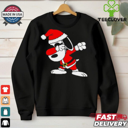 Official Snoopy Joe Cool Stay Stylish Santa Ugly T shirt