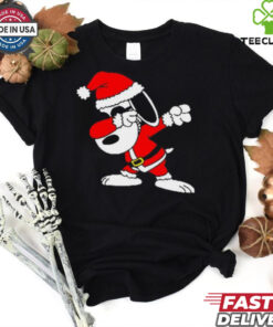 Official Snoopy Joe Cool Stay Stylish Santa Ugly T shirt