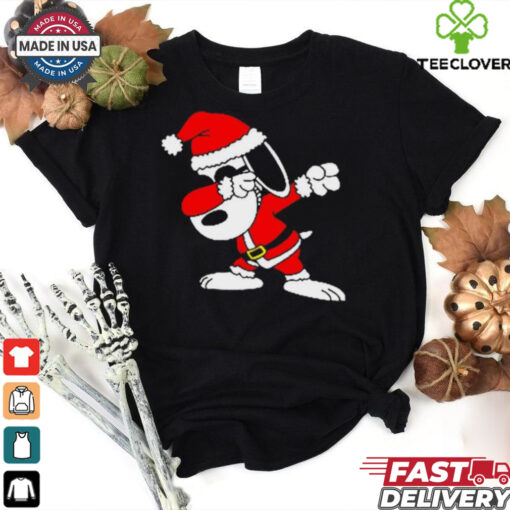 Official Snoopy Joe Cool Stay Stylish Santa Ugly T shirt