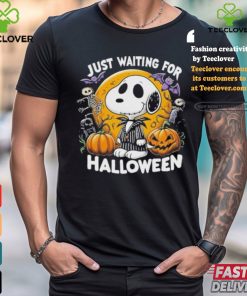Official Snoopy Just Waiting For Halloween Shirt