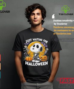 Official Snoopy Just Waiting For Halloween Shirt