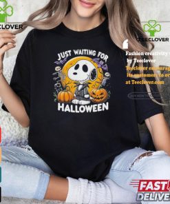 Official Snoopy Just Waiting For Halloween Shirt