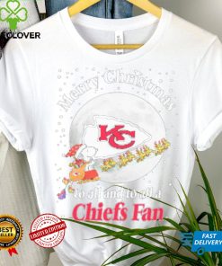 Official Snoopy Merry Christmas To All And To All A Kansas City Chiefs Fan Christmas Shirt