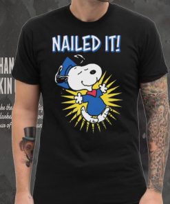 Official Snoopy Nailed It Shirt