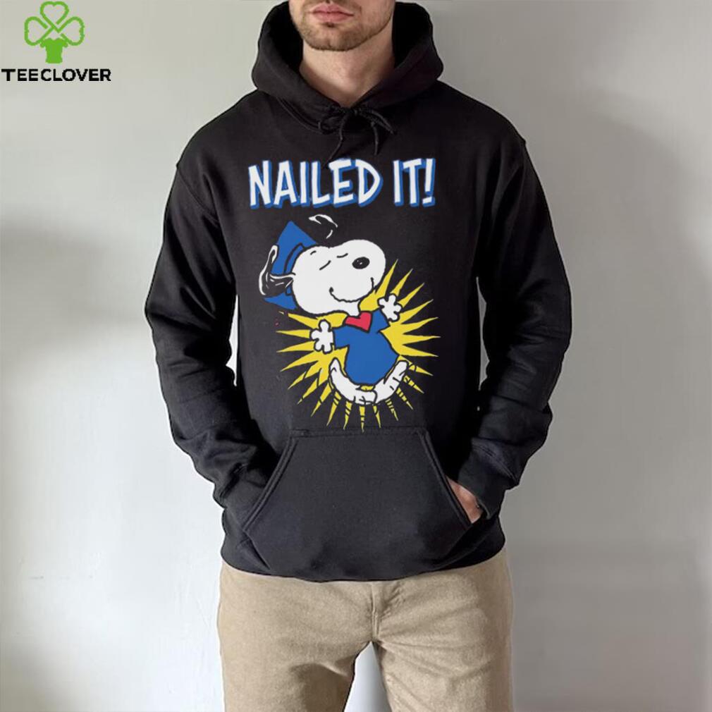 Official Snoopy Nailed It Shirt Official Snoopy Nailed It Shirt