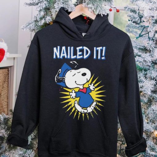 Official Snoopy Nailed It Shirt