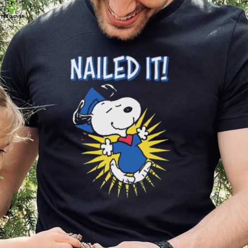 Official Snoopy Nailed It Shirt