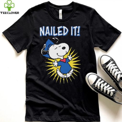 Official Snoopy Nailed It Shirt
