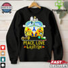 Official Snoopy Peace & Love Car Ugly T shirt